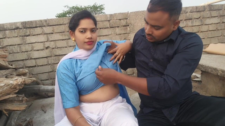 Sona bhabhi: 18 Years Virgin College Girl Big Boob Press by Her...