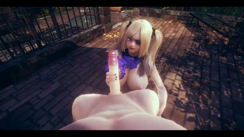 HentaiTubes: Genshin Impact Hentai - POV Fischl Handjob - Japanese Asian Manga Anime...