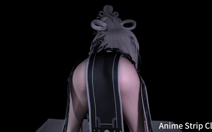 Anime strip club: 3D 4K Japanese Anime Super Model Cheating with Big Cock Stranger