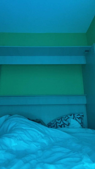 My bf cuckold: Morning masturbation alone at home with vibrator