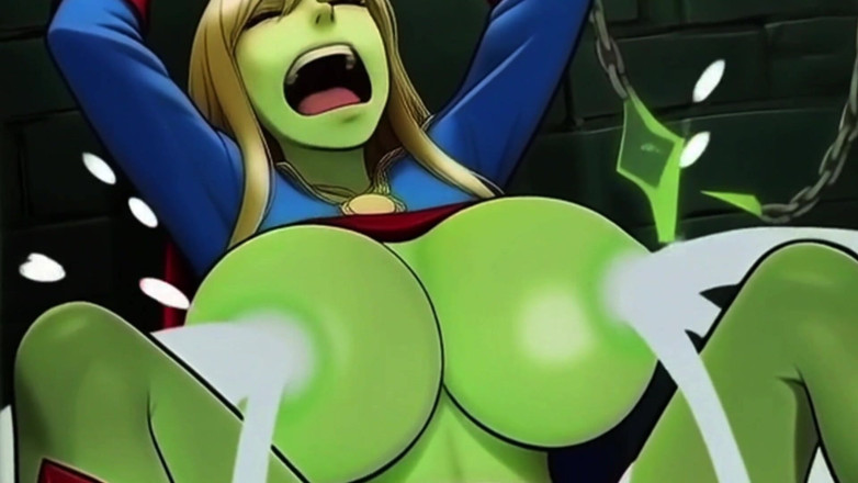 Spicy Toons: Superiorgirl: Experimenty s mimozemšťany