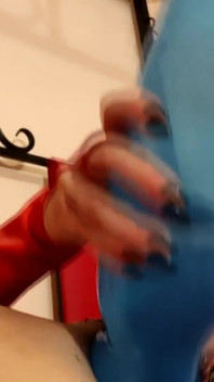 Kouření do šukání latexové balónky