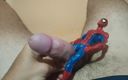 Big Dick Red: Человек-гей-паук трахается с пареньком с большим хуем