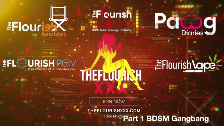 The Flourish XXX: Daisy Diva - sex în grup sado-maso