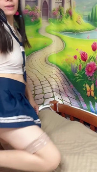 Cute Hana Fuck Ass Wear college Outfit