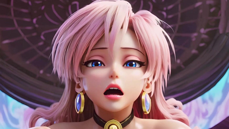 Total Sluts: Lucky Star Hentai Waifu: 20yo Blonde-pink Twin-tail Slut Begs for Monster...