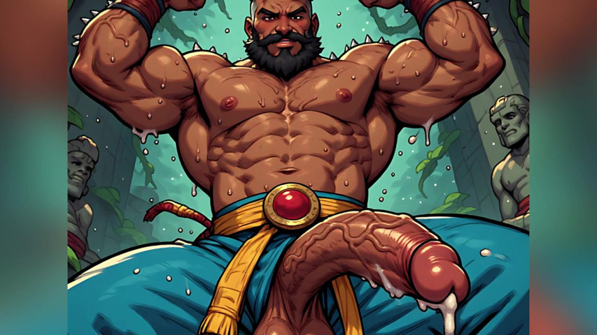 Jungle Warrior Men Fantasy Art (Erotic Man) Jungle Warrior Men Fantasy Art (Erotic Man)
