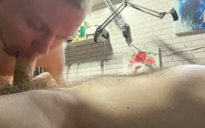 MaxHotty: Papa gebruikt jonge mond voor harige pik en sperma