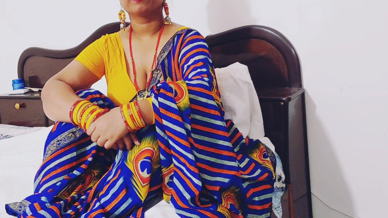 Hotty Jiya Sharmaa: Napalony Devar pieprzy wspaniałe świeżo poślubione indyjskie Bhabhi