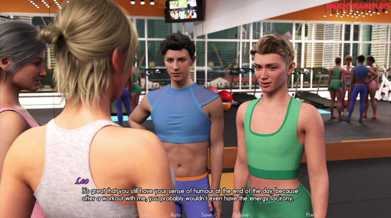 Naughty gameplays trans: 얼터너티브 Shemevolution (08부) 리틀메드베드