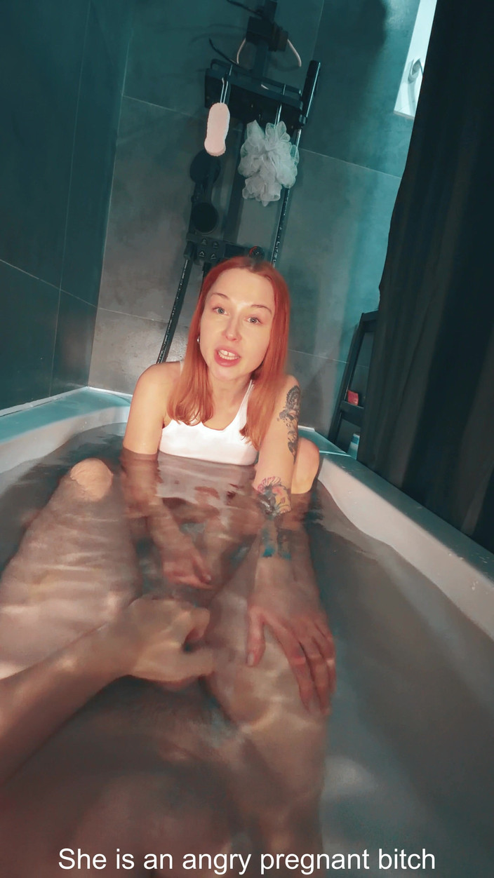 Arya Grander: Zły naga ciężarna macocha krzyczy na leniwych ojczymów - tymczasem przyrodni...