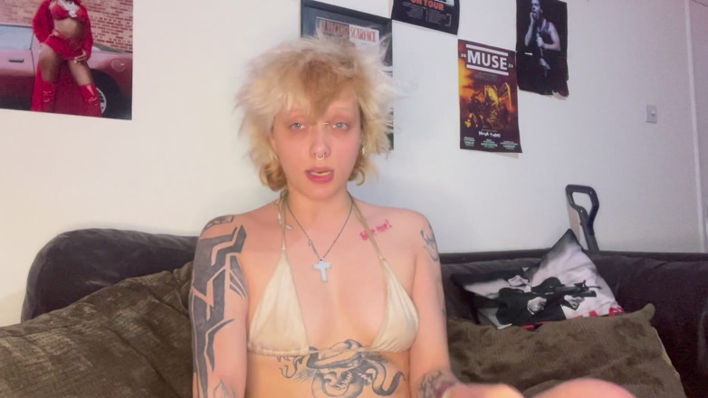 Glitterqueen1999: Strok untuk ibu tiri Joi merokok Cig