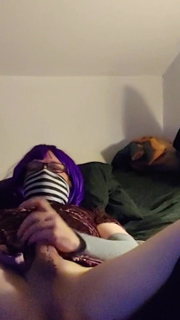 Raven Letrap Booty and Cum Show