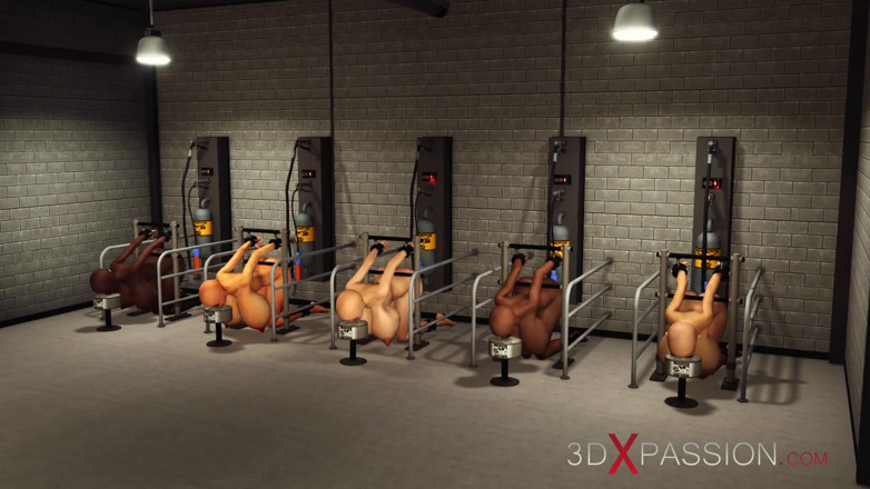 3dxpassion: Ateşli seks! Büyük memeli kelepçeli kız sert anal sikişiyor