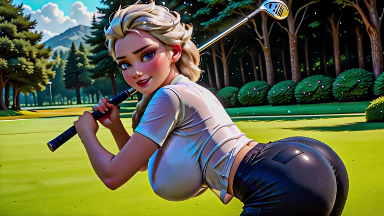 CoolVids: Golf Girl -ai Generated-