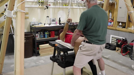 Azure Sky Films: Sarah Lace (GBD1-1) анальный минет, трахнули в бондаже и отпорол из банкомата