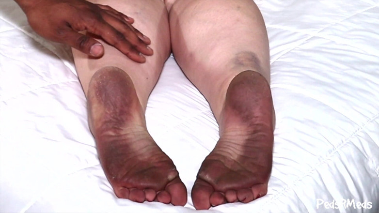 PedsRMeds: Pies sucios con curvas mary cubiertos de esperma