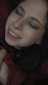 Thieving Whore - a Chained Hungry Maid Gets Some Water and Bread in a Very Special Way