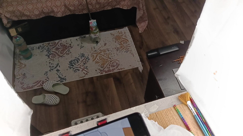 Mirsur: Morena Sexy Haciendo Tareas Desnudas En La Casa