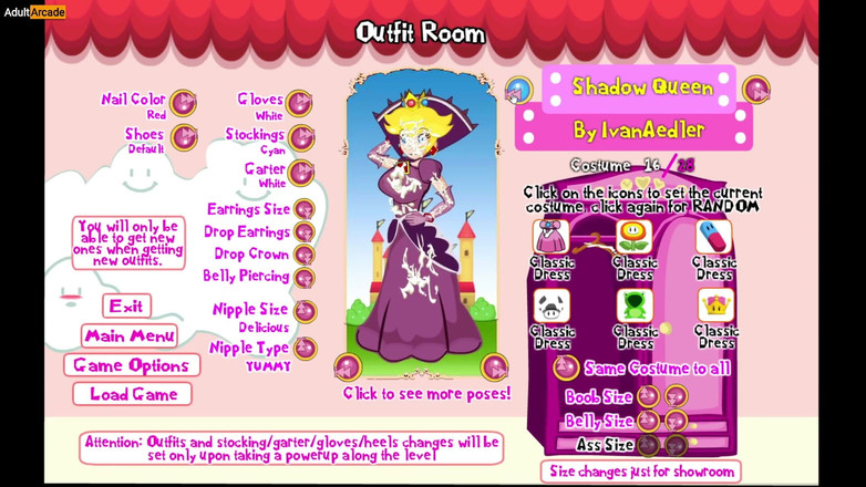 LewdArcade: Mario menghilang! - Permainan bokep parodi super mario [bagian 03] princess peach di-gangbang...