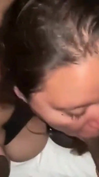 WildEnglishBBW BBC Nata4sex MMF Dreier kriecht, beide schwänze lutschen