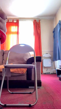 Bbwbootyful ohýbání nad škádlením v sexy prádle