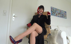 Lady Victoria Valente: Gli eleganti velo si esibivano parte 1