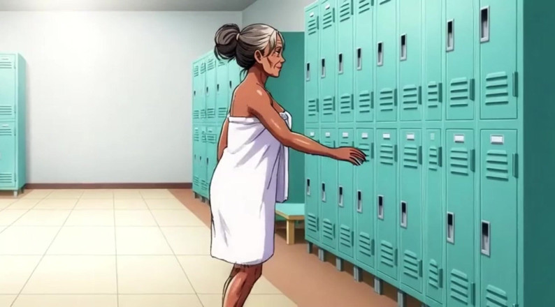 Huge Boobs: Oma titten raus Animation