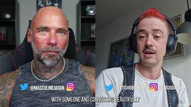 Raw and Uncensored with Masculine Jason: Porn Star Confessions - Lucio Davoli - Fetish Dom Berlin (episod 101)