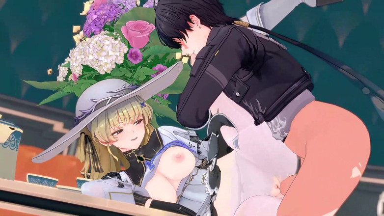 NSFWOtaku: Wuthering waves - Phoebe Sex - 3D Hentai Animace