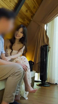 Modelmedia Asia - kabinde şanslı bir hayranla seks randevusı