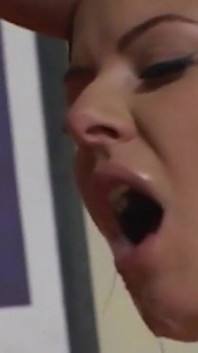 Anal sex for a hot brunette slut who loves to feel a hard cock filling her pussy and ass