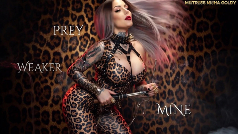 Goddess Misha Goldy: Jsem tvůj Predátor.
