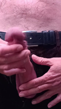 Outdoor Cruising Hard Cock Pissing - Soaking Cords and Masturbating with Delicious Creamy Cum - Rockard Stepdaddy