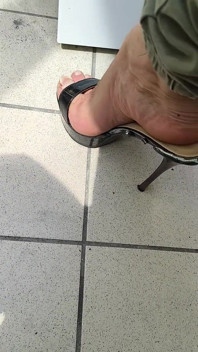 Bardzo seksowne obcasy i stopy