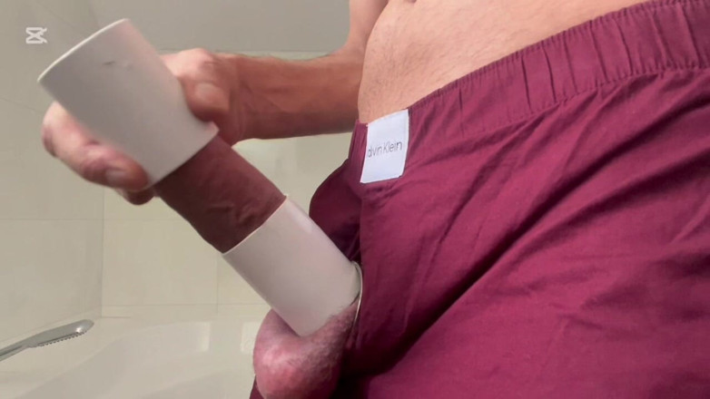 Cockolinoboy: Hardcore Jerking off