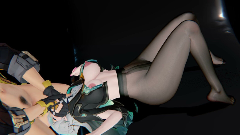 NSFWOtaku: Honkai Star Rail - Firefly X Caelus Sex - 3D Hentai Animations
