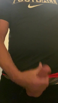 Jockdad87 знову збуджена у ванній кімнаті