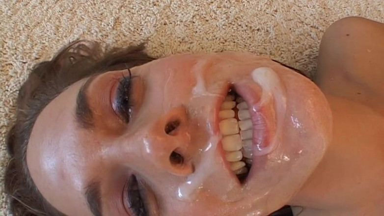 LetsGoEroticOnly: Slut sucks dicks while getting fucked to a facial in...