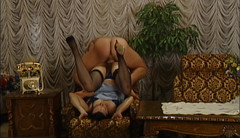 German BDSM MMV: Housewife takes huge cock, sucks and fucks