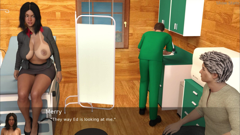 Porny Games: Project hot wife - exame médico indecente (52)