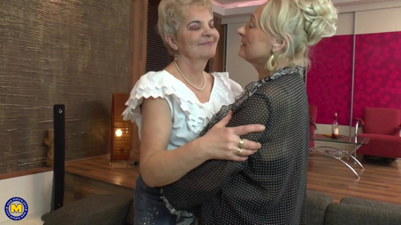 Mature NL: Wild Old &amp; Young Lesbian Sex Party