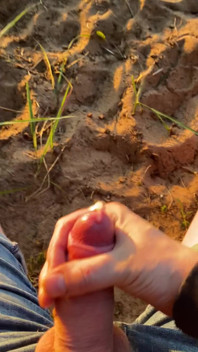 Outdoor Cumshot