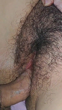 Sudut pandangan dekat mengongkek pepek gemuk