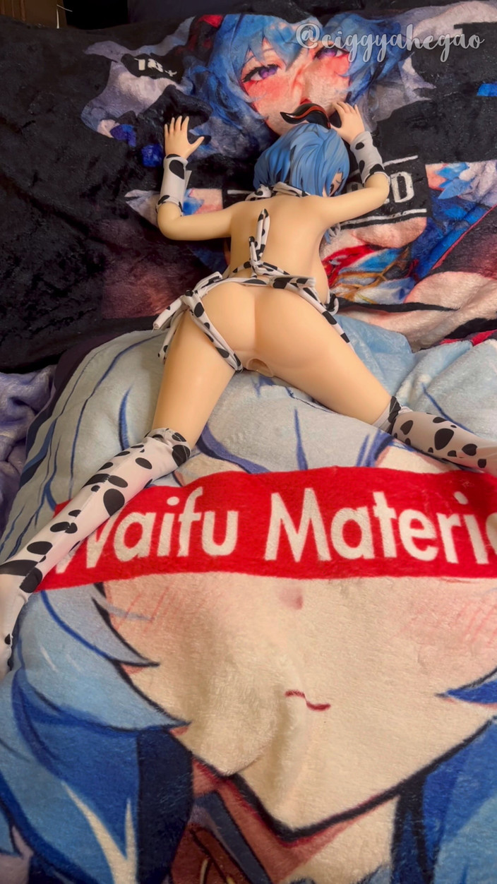 CiggyAhegao: カウキニふしだらな女ガンユーのシリコンココカントファック&amp;ブレッド65cmミニ変態ダッチワイフケメリアス