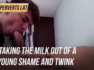 Perverts Lat: Беру молоко из молодого позора и твинка