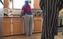 Souzan Halabi: Moroccan Wife Gets Creampie Doggystyle Quickie in the Kitchen