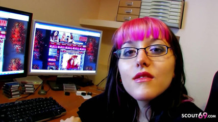 Full porn collection: Skinny teen ginger with glasses lets her stepbrother fuck her...
