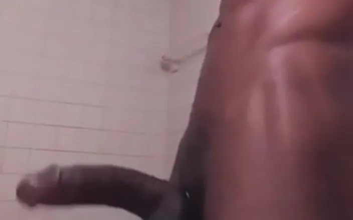 Big black cock BBCee: Wanking loud moaning cumming hard