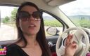 Smokin Fetish: Fumer dans la voiture avec une ado sexy